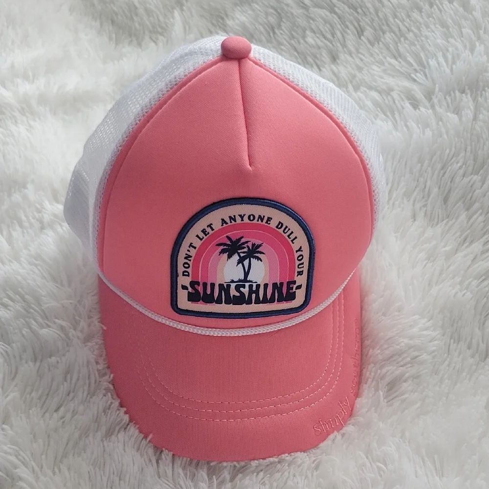 Simply Southern White Mesh Cap